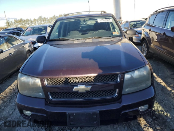 2008 Chevrolet TrailBlazer 1LT with VIN 1GNDT13S282213101, listed as a Copart auction lot 83969364 with 122,477 mi miles and Salvage Title. Bid and sale history available at DreamBid. Image 5.
