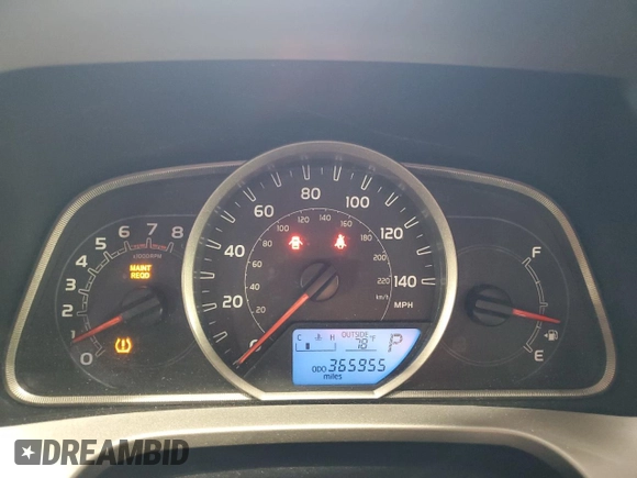 2013 Toyota RAV4 LE with VIN 2T3BFREV6DW013823, listed as a Copart auction lot 64177085 with 365,955 mi miles and Salvage title. Bid and sale history available at DreamBid. Image 9.