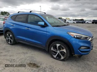 2016 Hyundai Tucson Limited z VIN KM8J33A27GU199995, wystawiony jako Copart lot #54695345 z przebiegiem 151 000 mil mil oraz Szkody całkowita. Historia ofert i sprzedaży dostępna na DreamBid. Obrazek 4.
