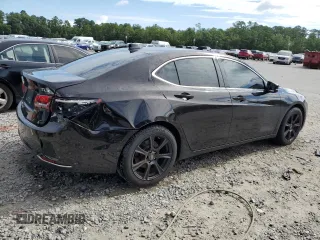 2015 Acura TLX V6 Advance with VIN 19UUB2F7XFA015315, listed as a Copart auction lot 58861154 with 88,858 mi miles and Salvage Title. Bid and sale history available at carsss.com. Image 3.