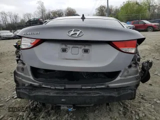 2013 Hyundai Elantra Limited with VIN KMHDH4AE3DU550699, listed as a Copart auction lot 51569925 with 257,212 mi miles and Salvage Title. Bid and sale history available at carsss.com. Image 6.