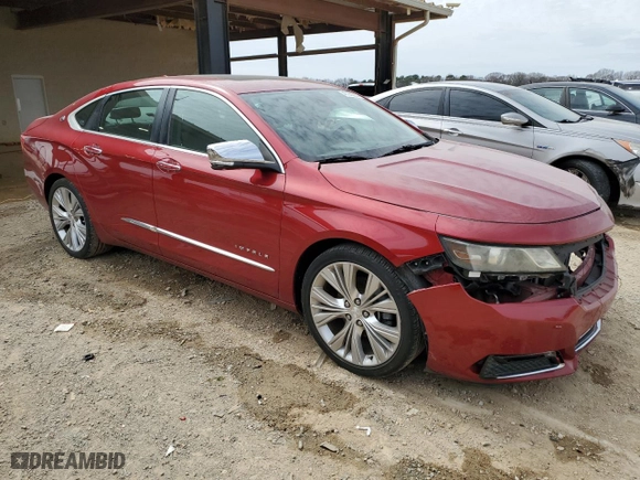2014 Chevrolet Impala LTZ with VIN 2G1155S35E9105570, listed as a Copart auction lot 47282205 with 89,580 mi miles and Salvage Title. Bid and sale history available at carsss.com. Image 4.