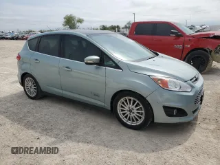 2013 Ford C-Max Energi SEL with VIN 1FADP5CU3DL522527, listed as a Copart auction lot 46283484 with 103,138 mi miles and Salvage Title. Bid and sale history available at carsss.com. Image 4.