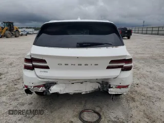 2022 Genesis GV80 with VIN KMUHB4SB6NU097950, listed as a Copart auction lot 70235364 with 63,062 mi miles and Salvage Title. Bid and sale history available at DreamBid. Image 6.