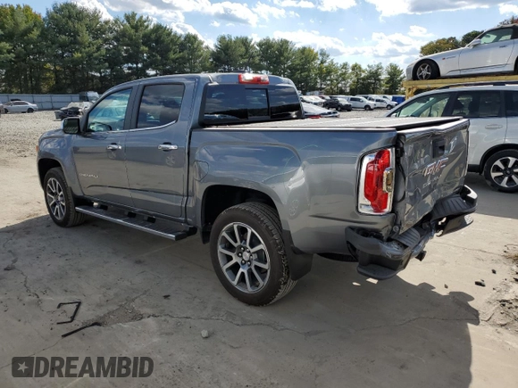 2022 GMC Canyon 4WD Denali with VIN 1GTG6EENXN1284835, listed as a Copart auction lot 75321594 with 7,419 mi miles and Salvage Title. Bid and sale history available at carsss.com. Image 2.