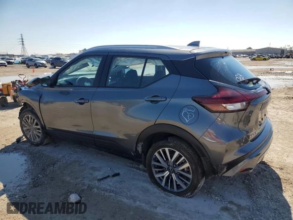 2024 Nissan Kicks SV with VIN 3N1CP5CV2RL473575, listed as a Copart auction lot 46029155 with 23,157 mi miles and Salvage Title. Bid and sale history available at carsss.com. Image 2.