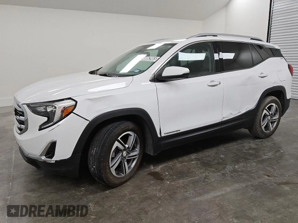 2020 GMC Terrain SLT with VIN 3GKALVEV5LL133099, listed as a Copart auction lot 48863965 with 236,050 mi miles and Clean Title. Bid and sale history available at carsss.com. Image 1.