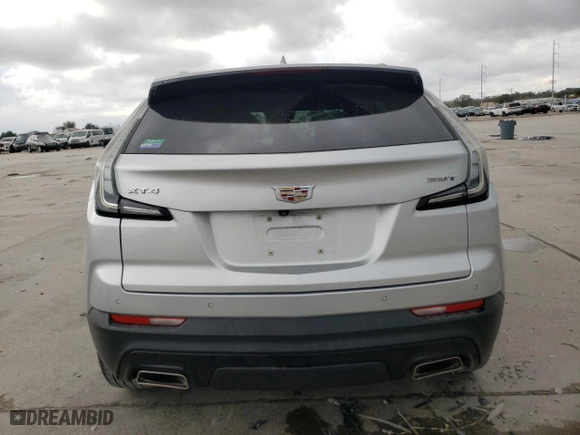 2020 Cadillac XT4 FWD Sport with VIN 1GYFZER41LF020224, listed as a Copart auction lot 82423904 with 41,577 mi miles and Salvage Title. Bid and sale history available at carsss.com. Image 6.