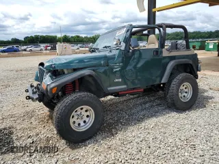 1999 Jeep Wrangler Sport with VIN 1J4FY19S0XP402688, listed as a Copart auction lot 58968125 with 211,910 mi miles and Salvage title. Bid and sale history available at DreamBid. Image 1.
