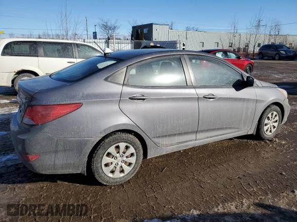 2016 Hyundai Accent SE with VIN KMHCT4AEXGU988005, listed as a Copart auction lot 48166365 with 230,866 mi miles and Clean Title. Bid and sale history available at DreamBid. Image 3.