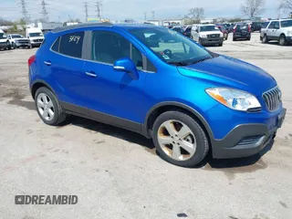2016 Buick Encore with VIN KL4CJASB8GB701473, listed as a IAAI auction lot 42103724 with 104,978 mi miles. Bid and sale history available at carsss.com. Image 1.