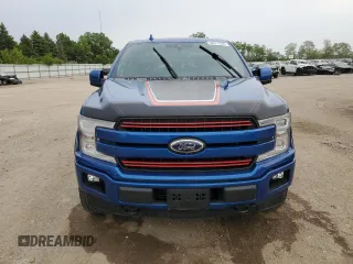 2018 Ford F-150 XL with VIN 1FTEW1EGXJFE00890, listed as a Copart auction lot 58517035 with Not provided miles and Salvage title. Bid and sale history available at DreamBid. Image 5.