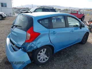 2014 Nissan Note SV with VIN 3N1CE2CP9EL361629, listed as a IAAI auction lot 41804210 with 198,492 mi miles and . Bid and sale history available at DreamBid. Image 4.