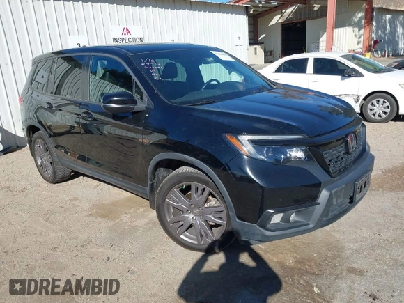 2019 Honda Passport EX-L with VIN 5FNYF7H58KB005624, listed as a IAAI auction lot 41344058 with 63,867 mi miles and . Bid and sale history available at carsss.com. Image 1.