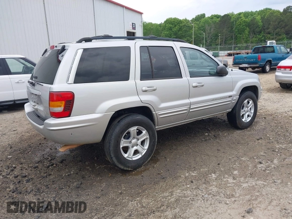 2004 Jeep Grand Cherokee Limited with VIN 1J8GX58N84C143847, listed as a IAAI auction lot 42088417 with 292,916 mi miles and . Bid and sale history available at DreamBid. Image 4.