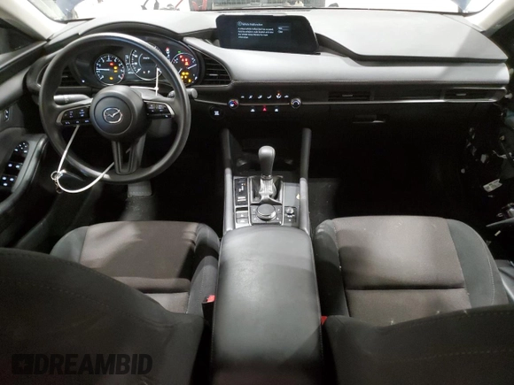 2024 Mazda 3 S with VIN 3MZBPAAM7RM416873, listed as a Copart auction lot 78707464 with 9,443 mi miles and Salvage Title. Bid and sale history available at DreamBid. Image 8.