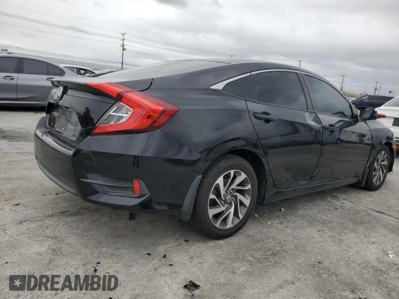 2016 Honda Civic Sedan EX with VIN 2HGFC2F76GH521202, listed as a Copart auction lot 48071635 with 116,252 mi miles and Clean Title. Bid and sale history available at carsss.com. Image 3.