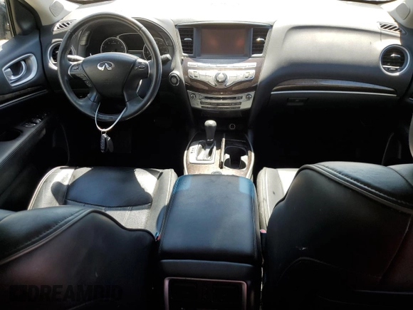 2015 Infiniti QX60 with VIN 5N1AL0MNXFC543215, listed as a Copart auction lot 52249185 with 76,482 mi miles and Salvage Title. Bid and sale history available at carsss.com. Image 8.