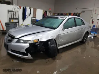 2007 Acura TL Type-S with VIN 19UUA76567A041331, listed as a Copart auction lot 87545105 with 179,721 mi miles and Salvage Title. Bid and sale history available at carsss.com. Image 1.