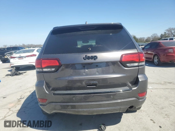 2018 Jeep Grand Cherokee Altitude with VIN 1C4RJEAGXJC391705, listed as a Copart auction lot 50486515 with 86,916 mi miles and Salvage Title. Bid and sale history available at carsss.com. Image 6.