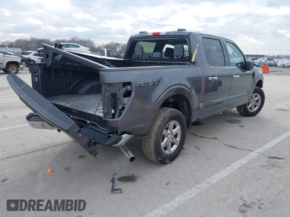 2024 Ford F-150 XLT with VIN 1FTEW3LP9RKD94274, listed as a IAAI auction lot 41519123 with 9,279 mi miles. Bid and sale history available at carsss.com. Image 4.