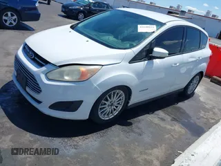 2013 Ford C-Max SE with VIN 1FADP5AU9DL556619, listed as a IAAI auction lot 42140929 with 254,722 mi miles. Bid and sale history available at carsss.com. Image 2.