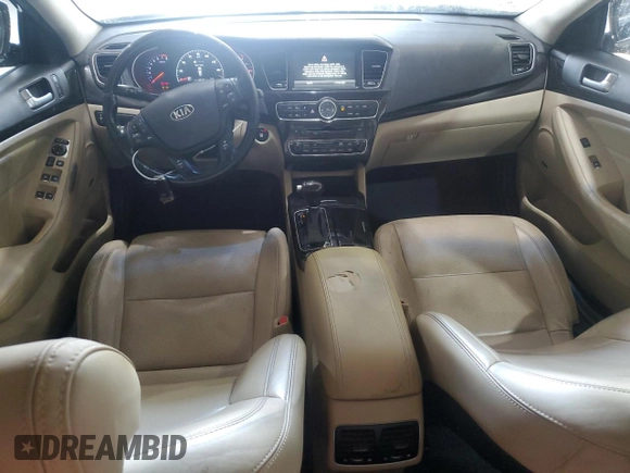 2014 Kia Cadenza Premium with VIN KNALN4D79E5156140, listed as a Copart auction lot 69282604 with 127,626 mi miles and Clean Title. Bid and sale history available at carsss.com. Image 8.