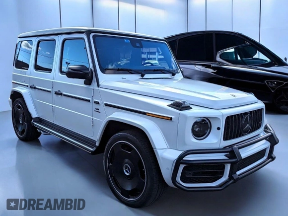 2022 Mercedes-Benz G 63 AMG z VIN W1NYC7HJ1NX4538XX, wystawiony jako Copart lot #53201455 z przebiegiem 15 928 mil mil oraz Czysty tytuł • Clean title. Historia ofert i sprzedaży dostępna na DreamBid. Obrazek 1.