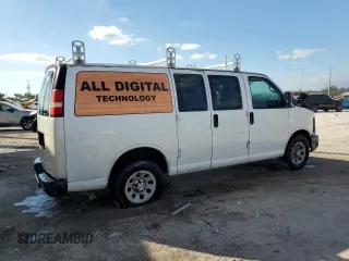 2013 Chevrolet Express Cargo Van with VIN 1GCSGAFXXD1160031, listed as a Copart auction lot 44134075 with 200,794 mi miles and Clean Title. Bid and sale history available at carsss.com. Image 3.