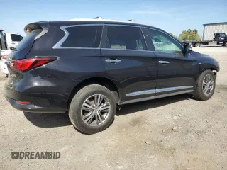 2020 Infiniti QX60 Luxe with VIN 5N1DL0MN7LC515218, listed as a Copart auction lot 49163825 with 101,370 mi miles and Salvage Title. Bid and sale history available at DreamBid. Image 3.