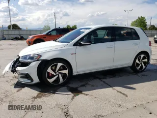 2021 Volkswagen GTI S с VIN 3VW6T7AU0MM001323, выставлен на аукционе Copart как лот 54795495 с пробегом 21 074 миль миль и Списание • Salvage title. История ставок и продаж доступна на DreamBid. Изображение 1.
