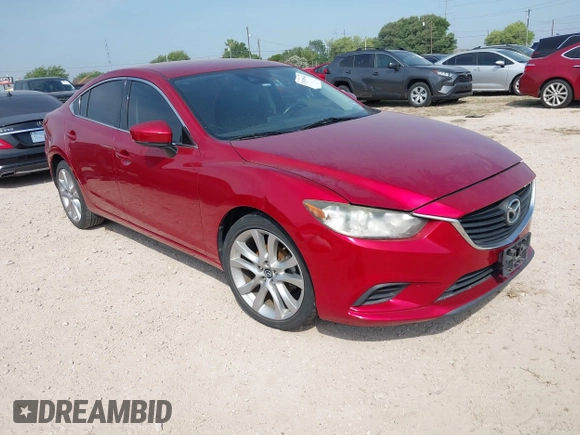 2017 Mazda Mazda6 Touring with VIN JM1GL1V51H1113476, listed as a IAAI auction lot 41928541 with 1 mi miles. Bid and sale history available at carsss.com. Image 1.