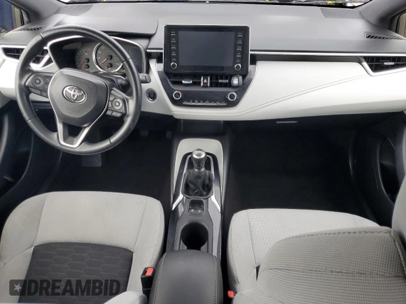 2019 Toyota Corolla Hatchback SE with VIN JTNK4RBE8K3054895, listed as a Copart auction lot 73881724 with 52,557 mi miles and Non Repairable. Bid and sale history available at carsss.com. Image 8.