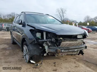 2017 Hyundai Santa Fe XL Luxury with VIN KM8SNDHF3HU178057, listed as a IAAI auction lot 41544921 with 122,431 mi miles. Bid and sale history available at carsss.com. Image 6.
