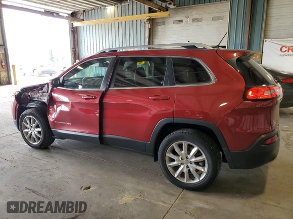 2015 Jeep Cherokee Limited z VIN 1C4PJMDS2FW735972, wystawiony jako Copart lot #55307765 z przebiegiem 104 025 mil mil oraz Szkoda całkowita • Salvage title. Historia ofert i sprzedaży dostępna na DreamBid. Obrazek 2.