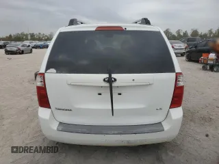 2007 Kia Sedona LX with VIN KNDMB233776147825, listed as a Copart auction lot 83355334 with 243,541 mi miles and Clean Title. Bid and sale history available at carsss.com. Image 6.