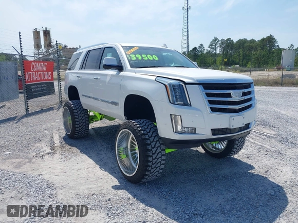 2020 Cadillac Escalade Luxury z VIN 1GYS3BKJ6LR124477, wystawiony jako IAAI lot #42042960 z przebiegiem 42 854 mil mil oraz . Historia ofert i sprzedaży dostępna na DreamBid. Obrazek 1.