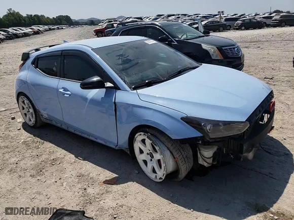 2019 Hyundai Veloster N with VIN KMHT36AHXKU002051, listed as a Copart auction lot 69142764 with 82,437 mi miles and Salvage Title. Bid and sale history available at carsss.com. Image 10.