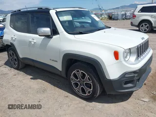 2016 Jeep Renegade Limited с VIN ZACCJADT4GPC89599, выставлен на аукционе IAAI как лот 42464981 с пробегом 154 272 миль миль и . История ставок и продаж доступна на DreamBid. Изображение 1.