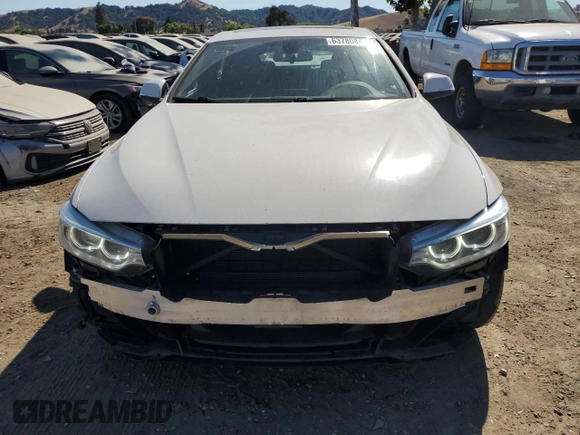 2017 BMW 4 Series 430i xDrive with VIN WBA4F9C33HG813021, listed as a Copart auction lot 63780845 with 69,520 mi miles and Salvage title. Bid and sale history available at DreamBid. Image 5.