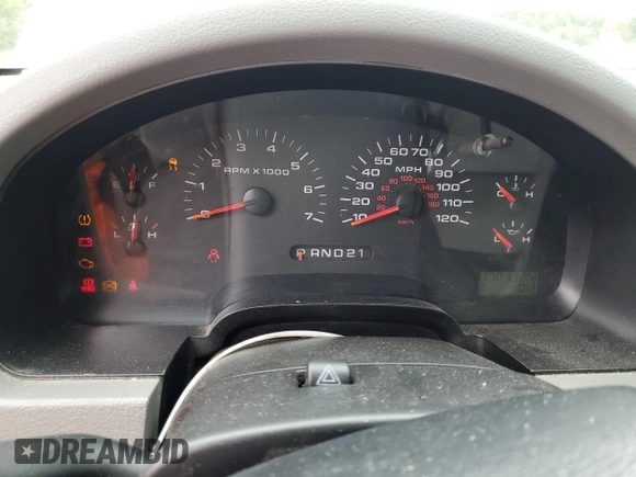 2008 Ford F-150 XL с VIN 1FTRW12W88FA76121, выставлен на аукционе Copart как лот 58826495 с пробегом 170 132 миль миль и Списание • Salvage title. История ставок и продаж доступна на DreamBid. Изображение 9.