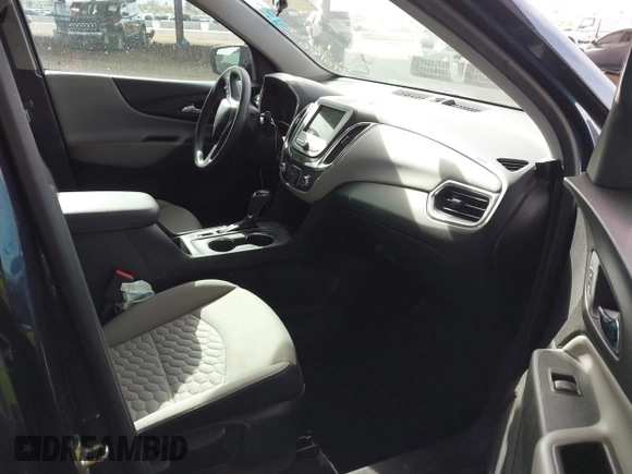 2019 Chevrolet Equinox LS z VIN 3GNAXHEV8KL190100, wystawiony jako IAAI lot #41725409 z przebiegiem 36 175 mil mil oraz . Historia ofert i sprzedaży dostępna na DreamBid. Obrazek 5.