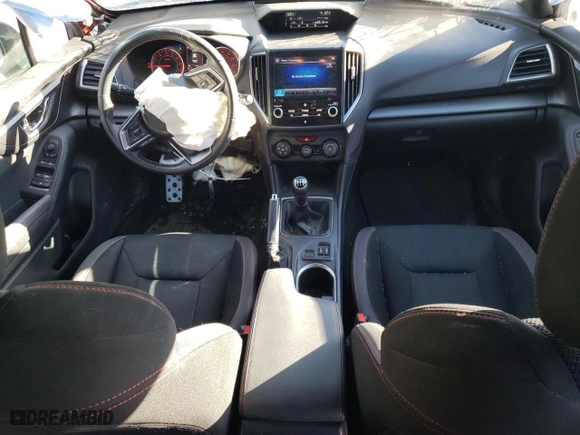 2017 Subaru Impreza Sport with VIN 4S3GTAK66H1725802, listed as a Copart auction lot 42935115 with 50,588 mi miles and Salvage Title. Bid and sale history available at carsss.com. Image 8.