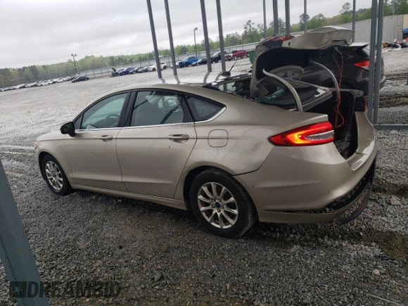 2017 Ford Fusion S with VIN 3FA6P0G75HR319615, listed as a Copart auction lot 51743475 with 128,915 mi miles and Salvage Title. Bid and sale history available at carsss.com. Image 2.