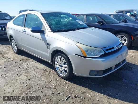 2008 Ford Focus SE with VIN 1FAHP33N48W114038, listed as a IAAI auction lot 41533744 with 143,065 mi miles. Bid and sale history available at carsss.com. Image 1.