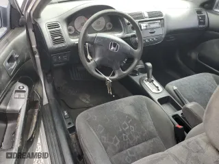 2001 Honda Civic EX with VIN 1HGEM22911L054023, listed as a Copart auction lot 51336125 with 138,629 mi miles and Salvage Title. Bid and sale history available at carsss.com. Image 8.
