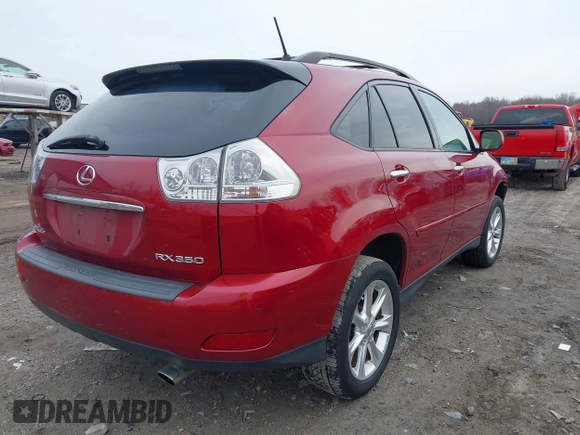 2009 Lexus RX 350 with VIN 2T2HK31U59C119192, listed as a IAAI auction lot 42001912 with 106,171 mi miles and . Bid and sale history available at DreamBid. Image 4.