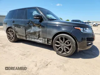 2014 Land Rover Range Rover HSE with VIN SALGS2WF1EA182740, listed as a Copart auction lot 61433785 with 153,874 mi miles and Salvage title. Bid and sale history available at DreamBid. Image 4.