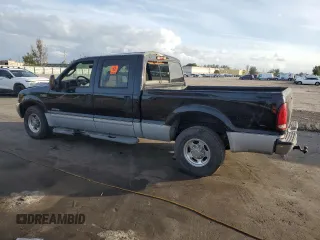 2003 Ford Super Duty F-250 XL with VIN 1FTNW20P63ED04454, listed as a Copart auction lot 86355444 with 154,194 mi miles and Salvage Title. Bid and sale history available at carsss.com. Image 2.