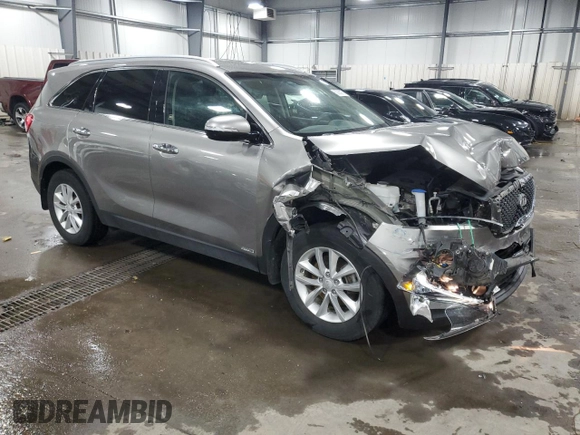2018 Kia Sorento LX with VIN 5XYPGDA36JG399146, listed as a Copart auction lot 50083975 with 89,732 mi miles and Salvage Title. Bid and sale history available at carsss.com. Image 4.